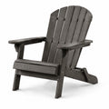 Silla Adirondack de Madera de Acacia Gris 90x80x85 cm